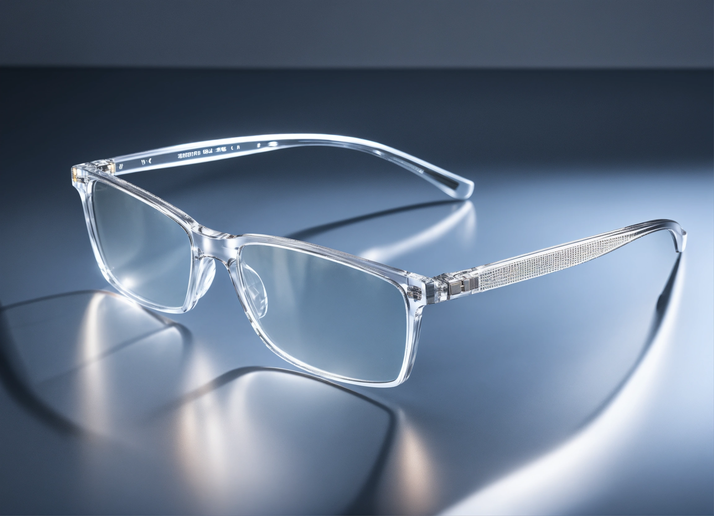 transparent glasses to help see it all