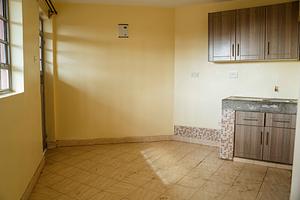 inside of a studio apartment